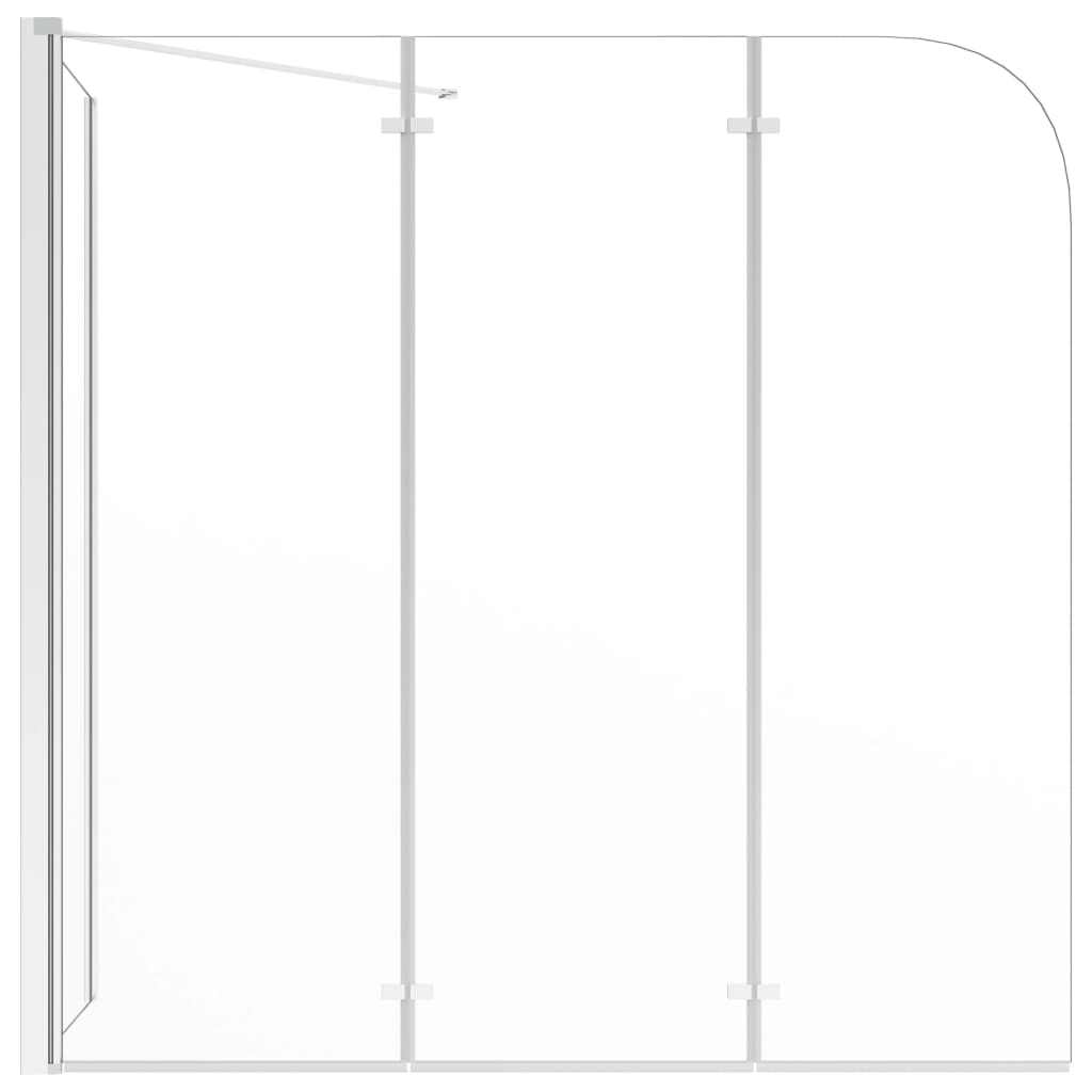 Bath Enclosure 120x69x130 cm Tempered Glass Transparent - Bend