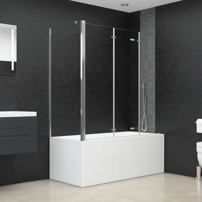 Bath Enclosure 120x69x130 cm Tempered Glass Transparent - Bend