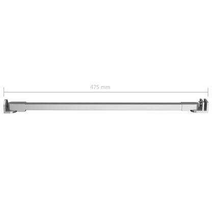 Support Arm for Bath Enclosure Stainless Steel 47.5 cm - Bend