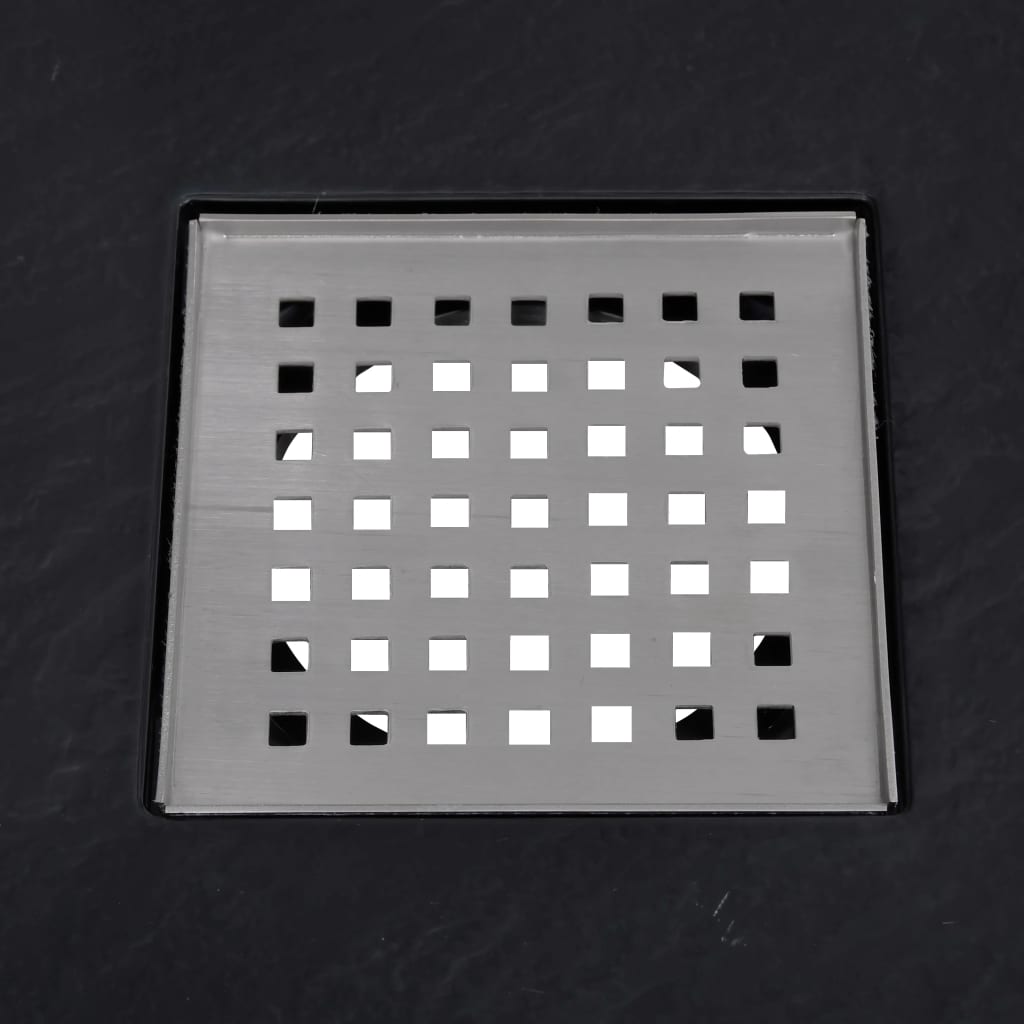 Shower Tray SMC Black 90x90 cm - Bend