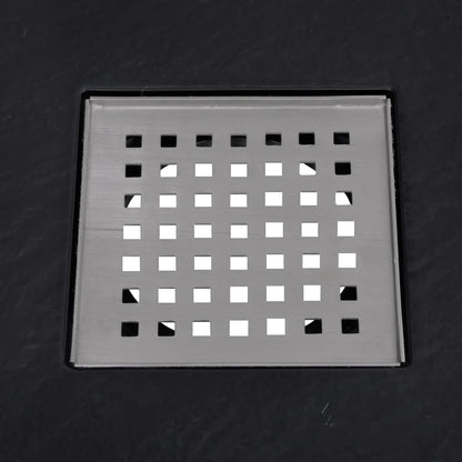 Shower Tray SMC Black 90x90 cm - Bend