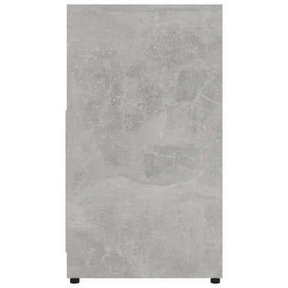 Bathroom Cabinet Concrete Grey 60x33x61 cm Engineered Wood