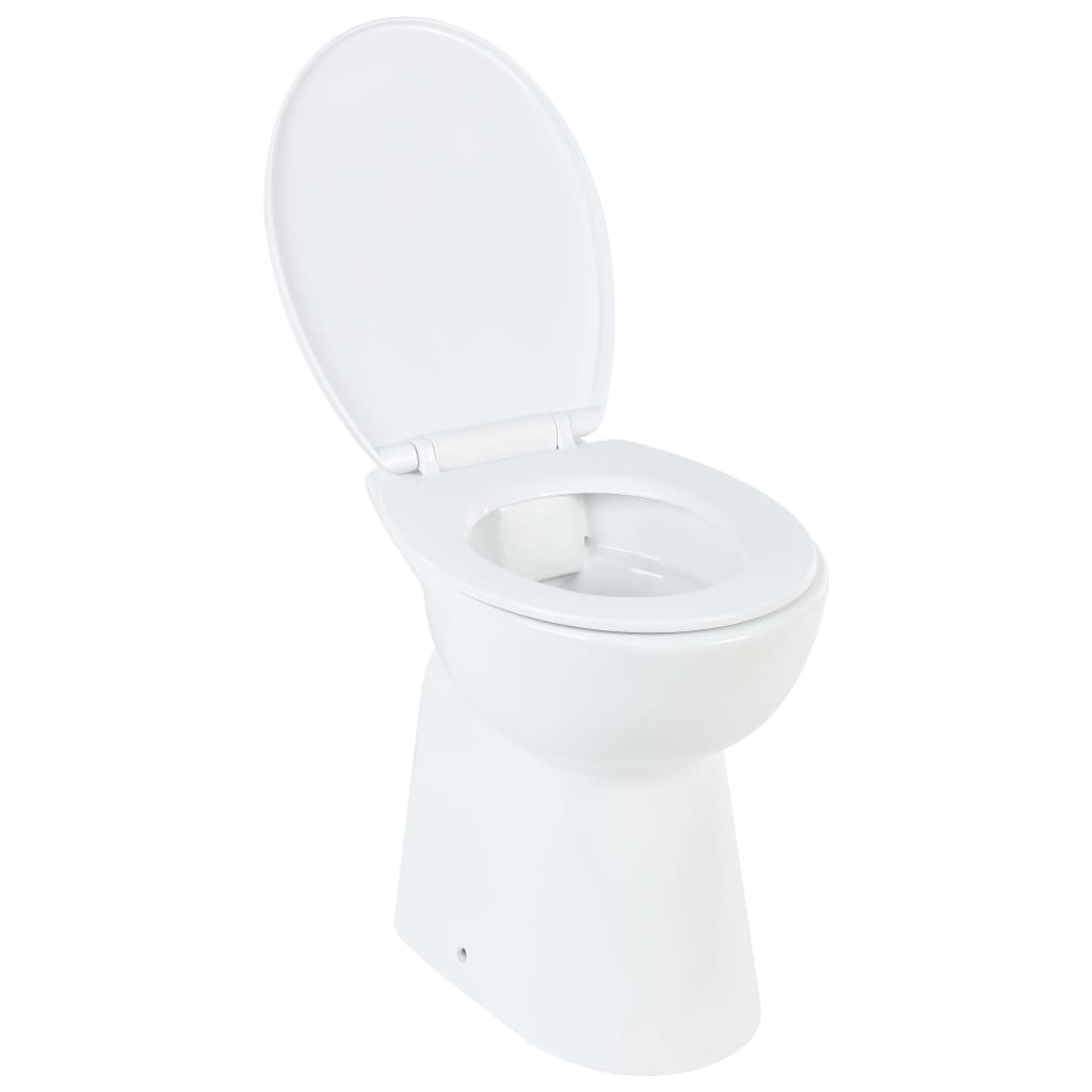 High Rimless Toilet Soft Close 7 cm Higher Ceramic - Bend