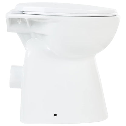 High Rimless Toilet Soft Close 7 cm Higher Ceramic - Bend