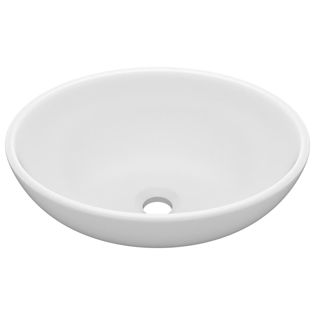 Luxury Ceramic Basin Oval-shaped - Various Matt Colours - Bend