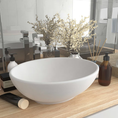 Luxury Ceramic Basin Oval-shaped - Various Matt Colours - Bend