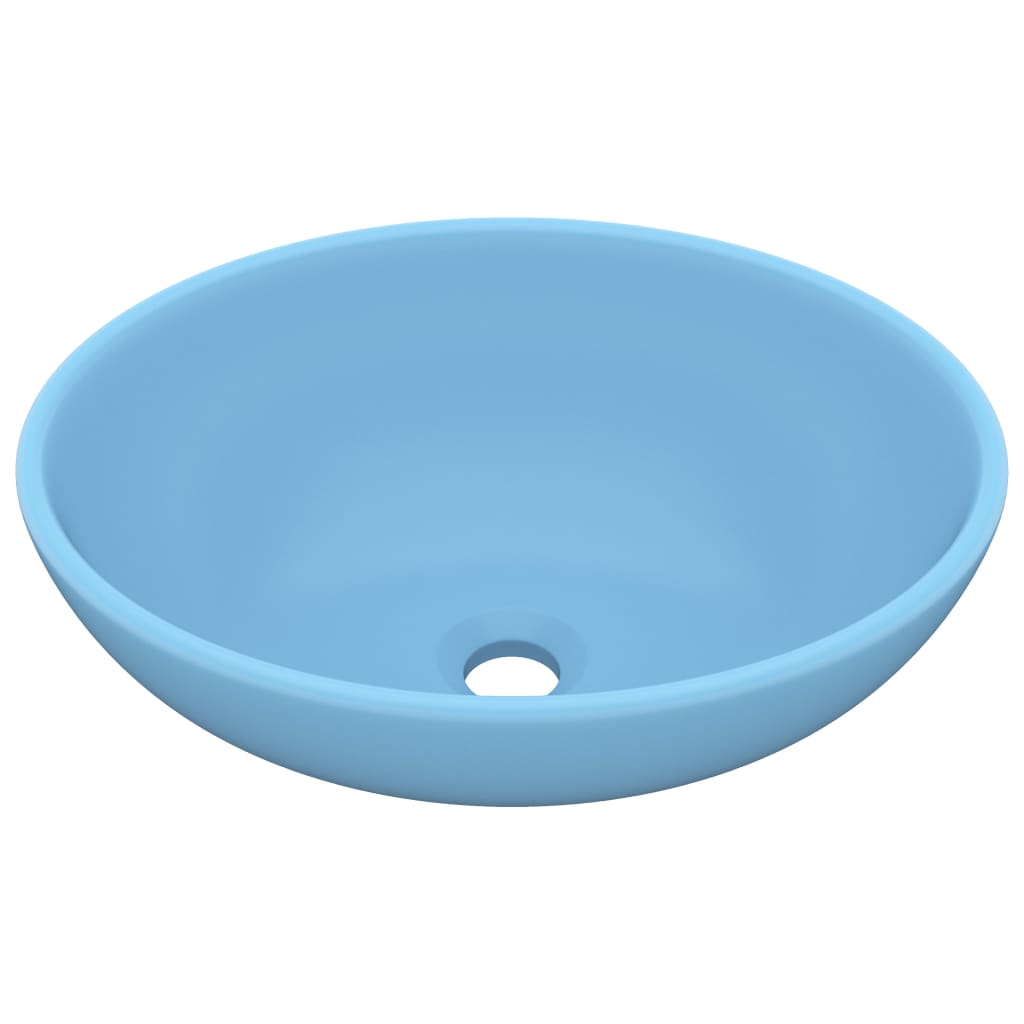 Luxury Ceramic Basin Oval-shaped - Various Matt Colours - Bend