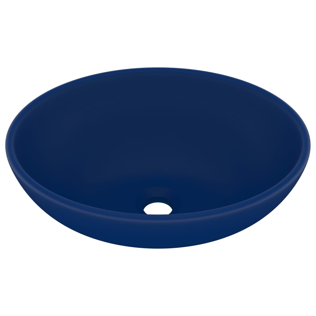 Luxury Ceramic Basin Oval-shaped - Various Matt Colours - Bend