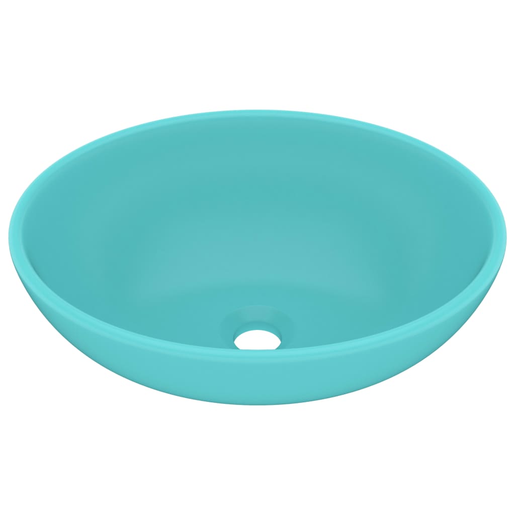 Luxury Ceramic Basin Oval-shaped - Various Matt Colours - Bend