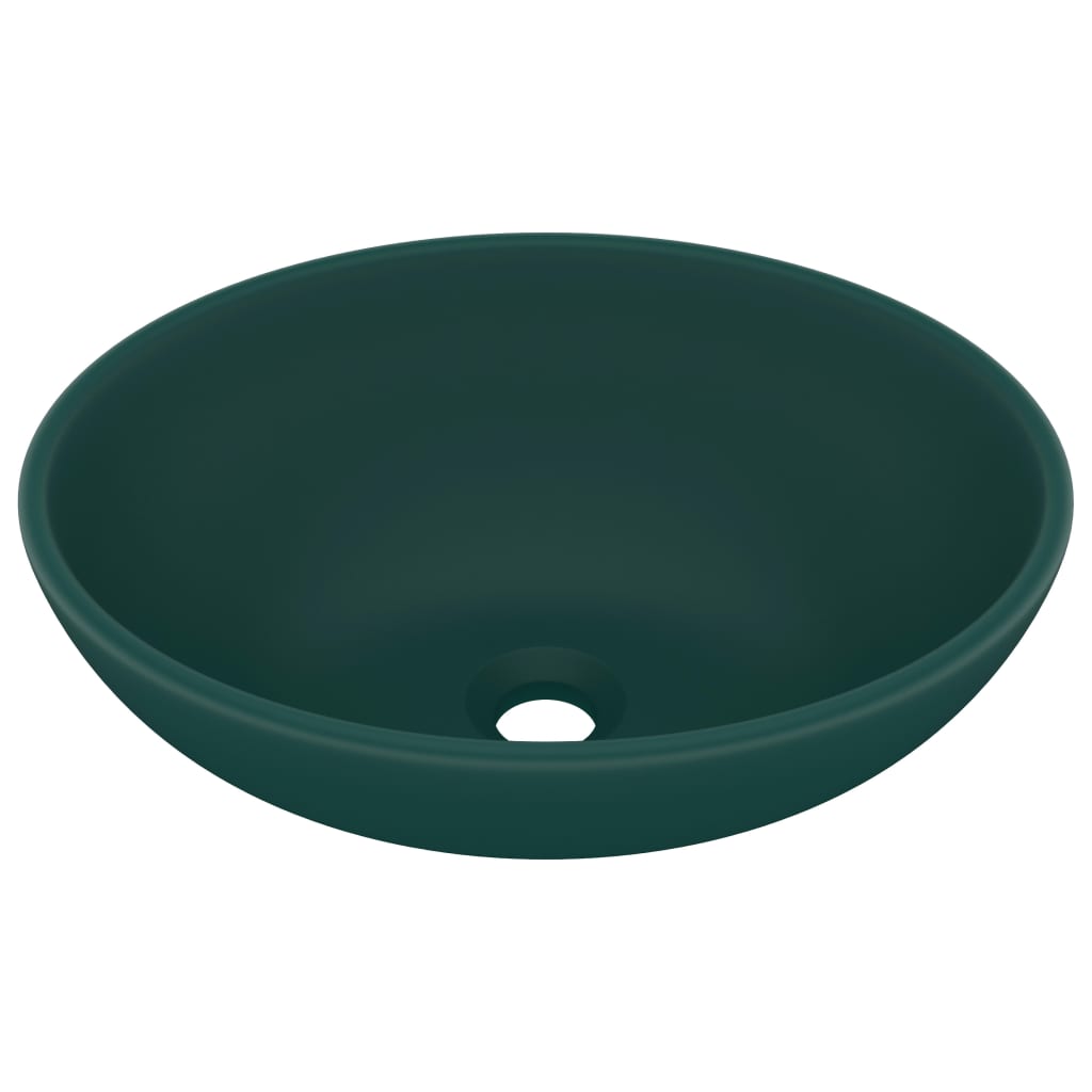 Luxury Ceramic Basin Oval-shaped - Various Matt Colours - Bend