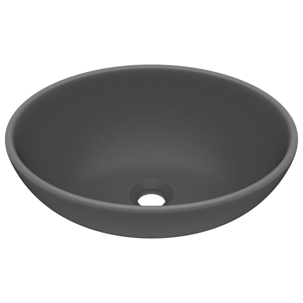 Luxury Ceramic Basin Oval-shaped - Various Matt Colours - Bend