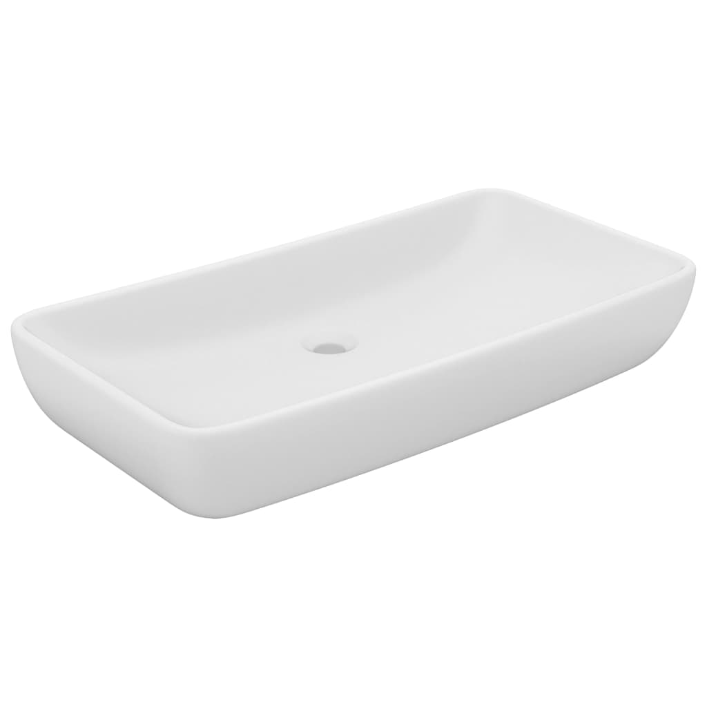 Luxury Ceramic Basin, Rectangular - Various Matt Colours - Bend