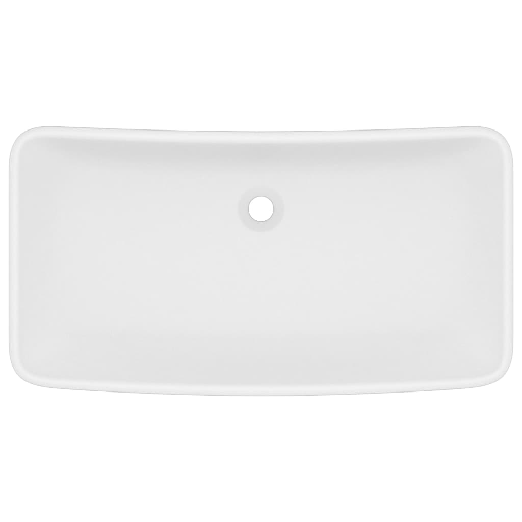 Luxury Ceramic Basin, Rectangular - Various Matt Colours - Bend