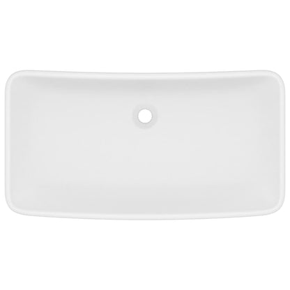 Luxury Ceramic Basin, Rectangular - Various Matt Colours - Bend