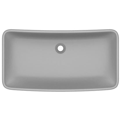 Luxury Ceramic Basin, Rectangular - Various Matt Colours - Bend