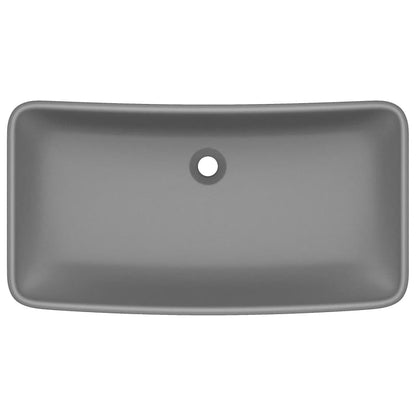 Luxury Ceramic Basin, Rectangular - Various Matt Colours - Bend