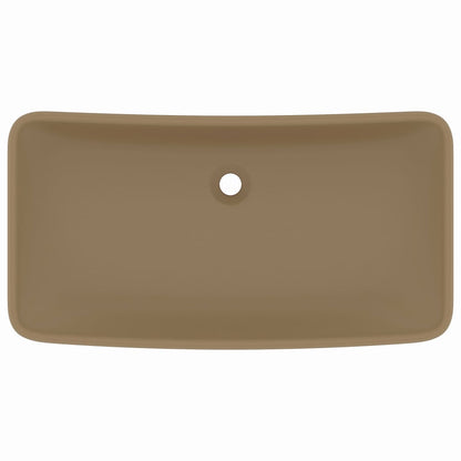 Luxury Ceramic Basin, Rectangular - Various Matt Colours - Bend