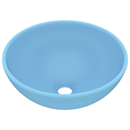 Luxury Ceramic Bathroom Basin Round - Various Matt Colours - Bend