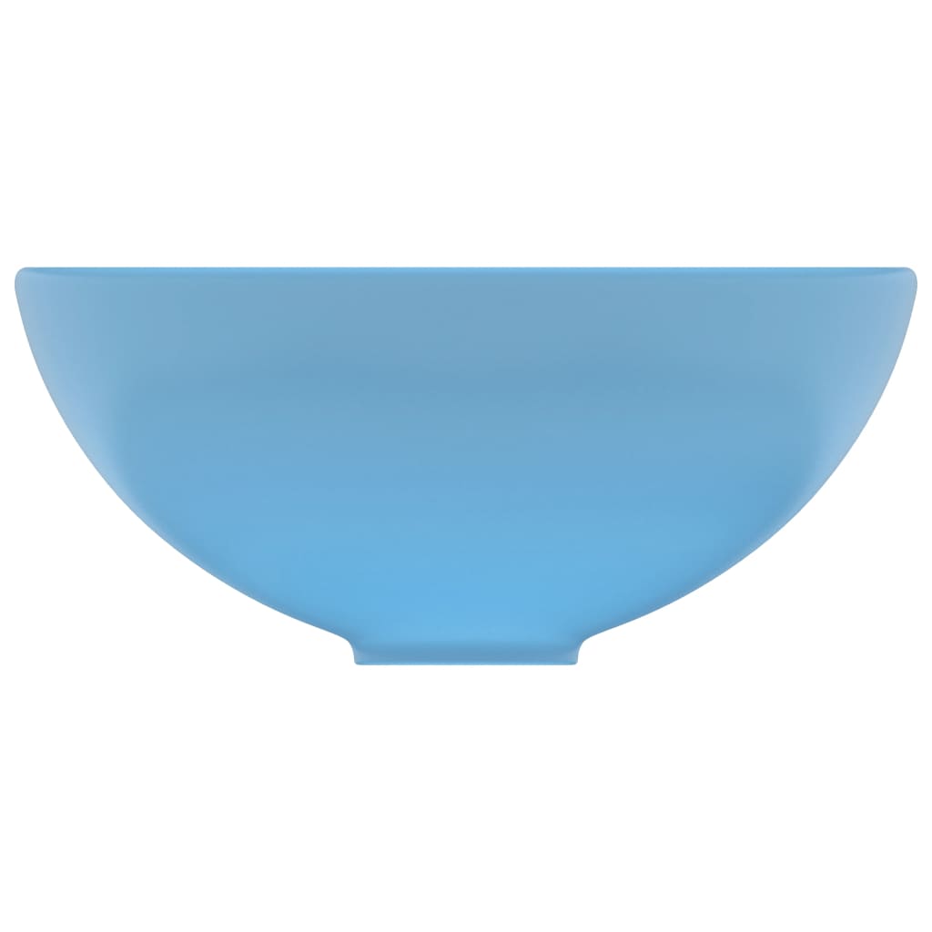 Luxury Ceramic Bathroom Basin Round - Various Matt Colours - Bend