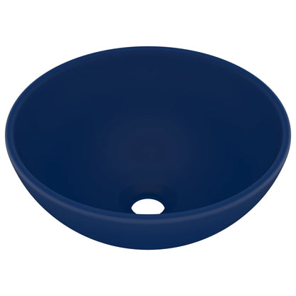 Luxury Ceramic Bathroom Basin Round - Various Matt Colours - Bend