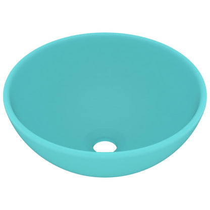 Luxury Ceramic Bathroom Basin Round - Various Matt Colours - Bend