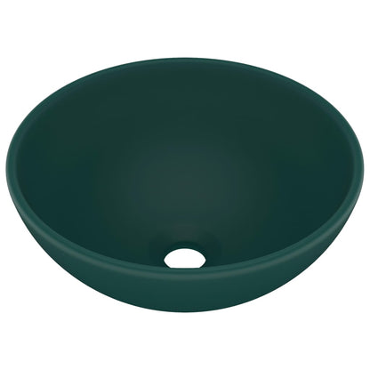 Luxury Ceramic Bathroom Basin Round - Various Matt Colours - Bend