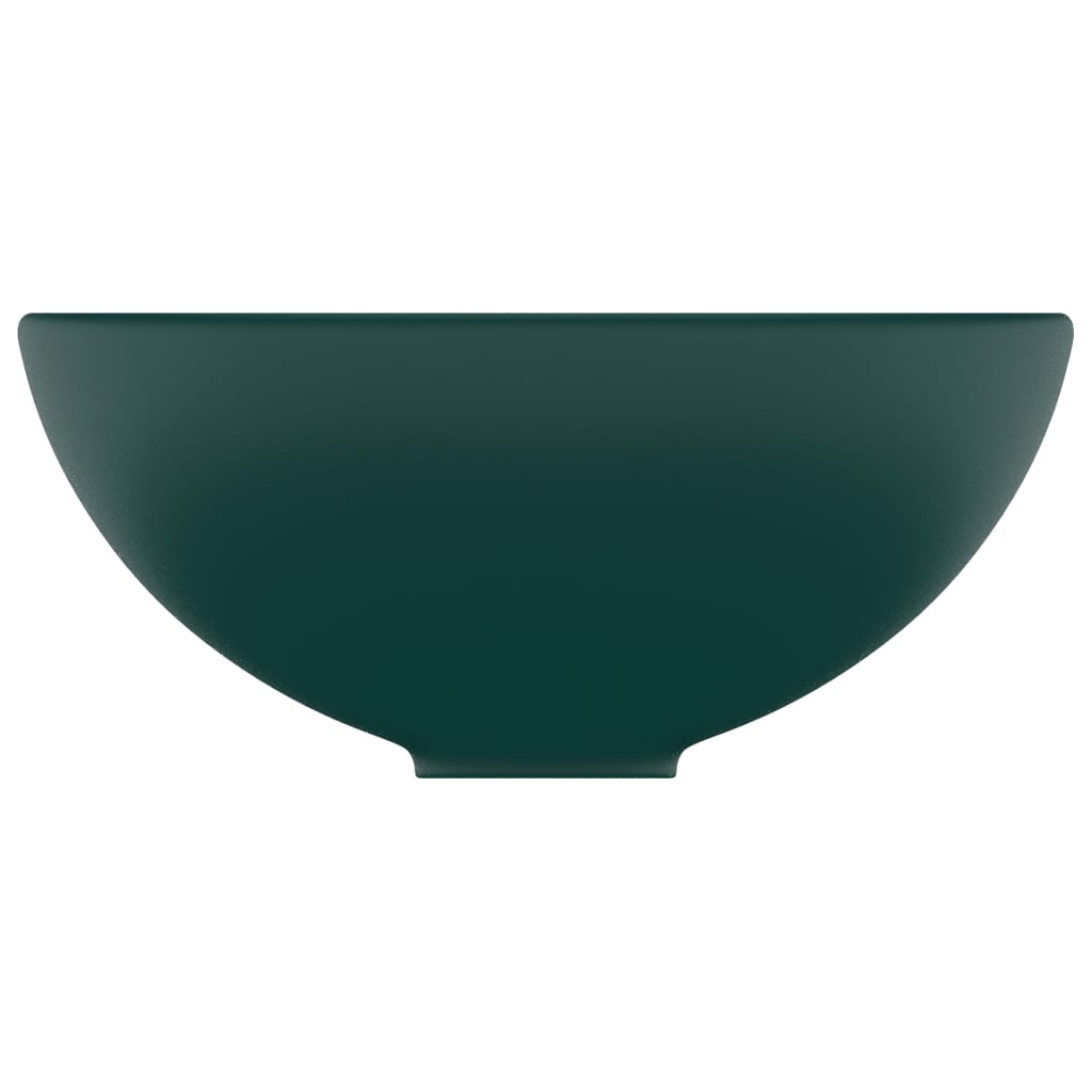 Luxury Ceramic Bathroom Basin Round - Various Matt Colours - Bend