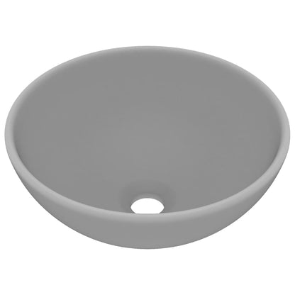 Luxury Ceramic Bathroom Basin Round - Various Matt Colours - Bend