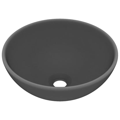 Luxury Ceramic Bathroom Basin Round - Various Matt Colours - Bend