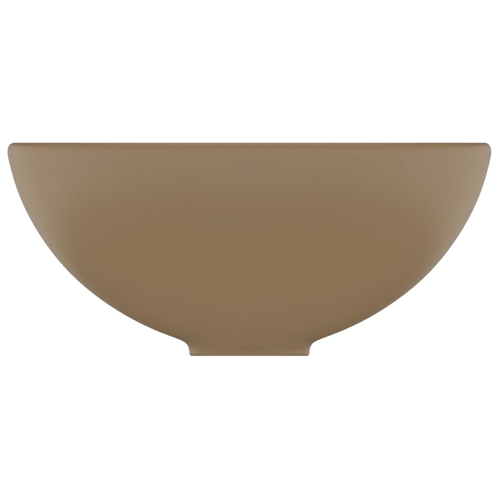 Luxury Ceramic Bathroom Basin Round - Various Matt Colours - Bend