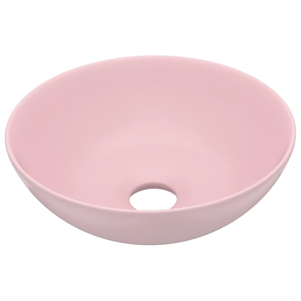 Ceramic Round Bathroom Sink - Various Colours - Bend