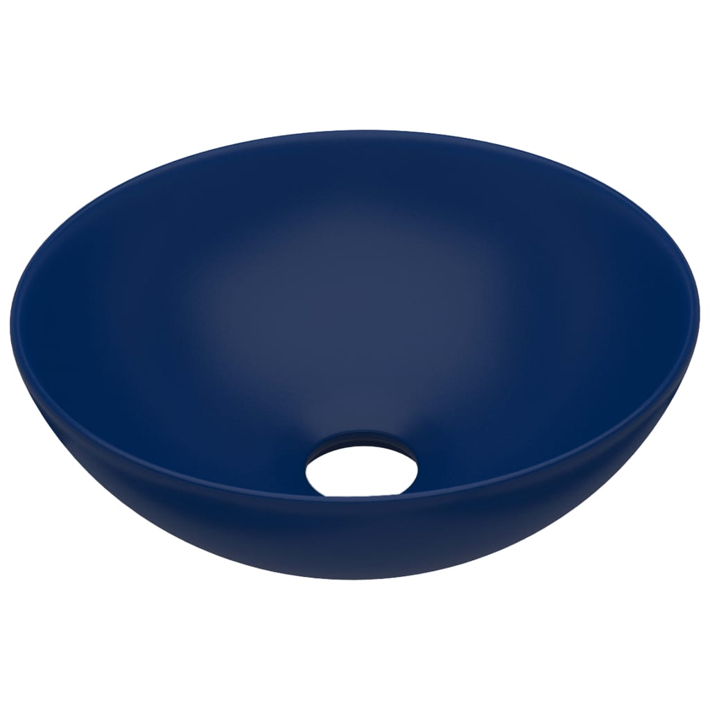 Ceramic Round Bathroom Sink - Various Colours - Bend