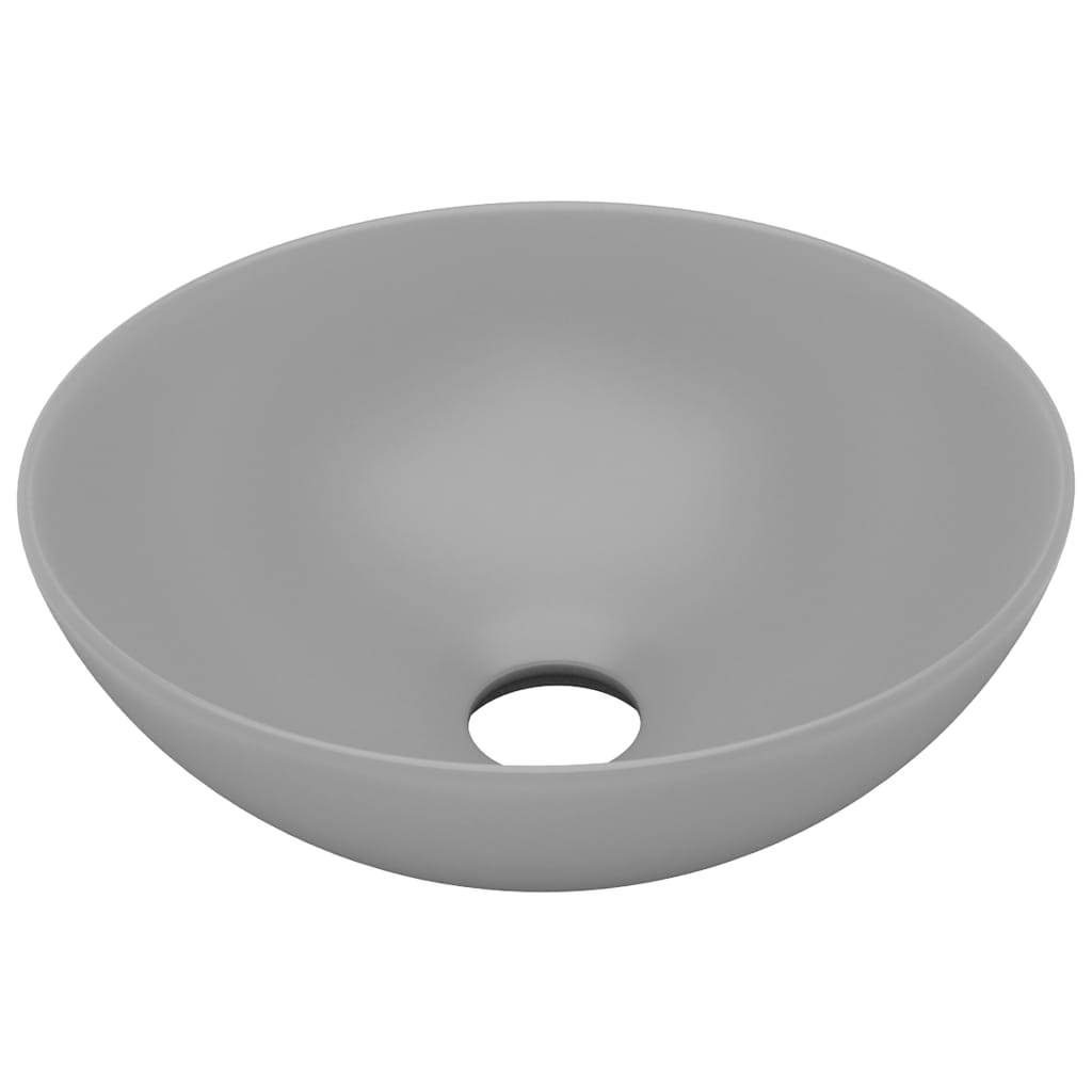 Ceramic Round Bathroom Sink - Various Colours - Bend