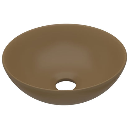 Ceramic Round Bathroom Sink - Various Colours - Bend