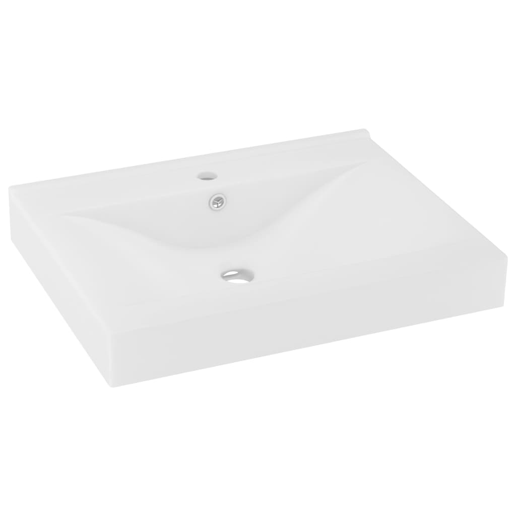 Luxury Ceramic Basin with Faucet Hole - Various Matt Colours - Bend