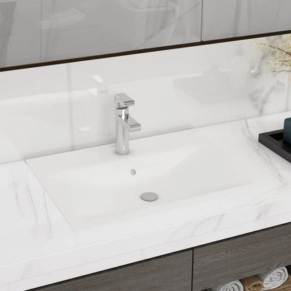 Luxury Ceramic Basin with Faucet Hole - Various Matt Colours - Bend