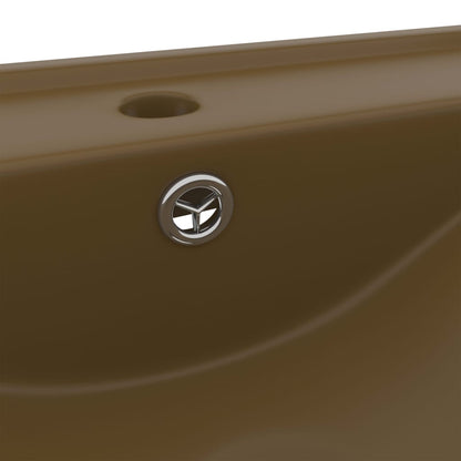 Luxury Ceramic Basin with Faucet Hole - Various Matt Colours - Bend