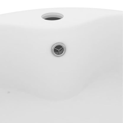 Ceramic Wash Basin with Overflow - Various Finishes - Bend