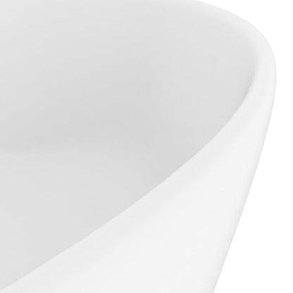 Ceramic Wash Basin with Overflow - Various Finishes - Bend