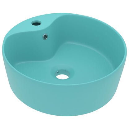 Ceramic Wash Basin with Overflow - Various Finishes - Bend