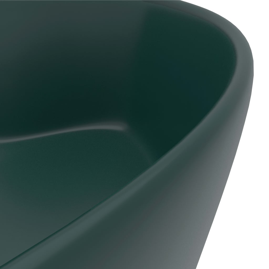 Ceramic Wash Basin with Overflow - Various Finishes - Bend