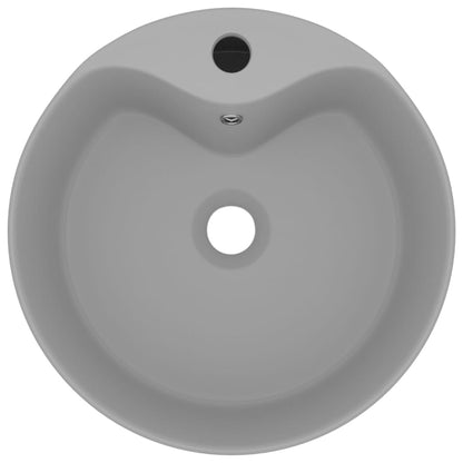 Ceramic Wash Basin with Overflow - Various Finishes - Bend