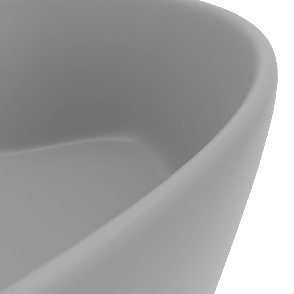 Ceramic Wash Basin with Overflow - Various Finishes - Bend