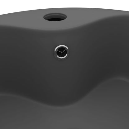 Ceramic Wash Basin with Overflow - Various Finishes - Bend