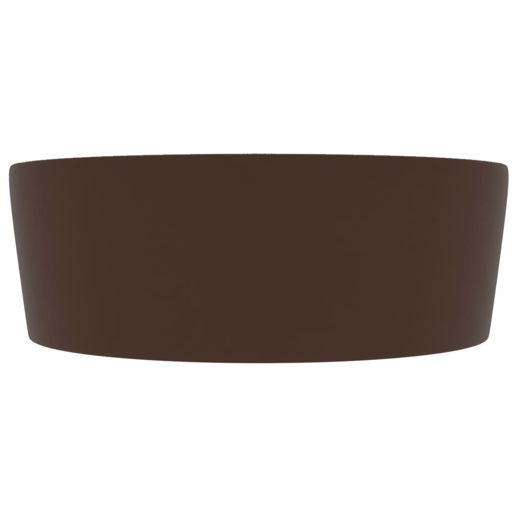 Ceramic Wash Basin with Overflow - Various Finishes - Bend