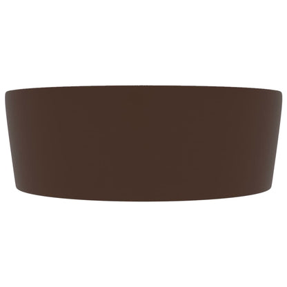 Ceramic Wash Basin with Overflow - Various Finishes - Bend