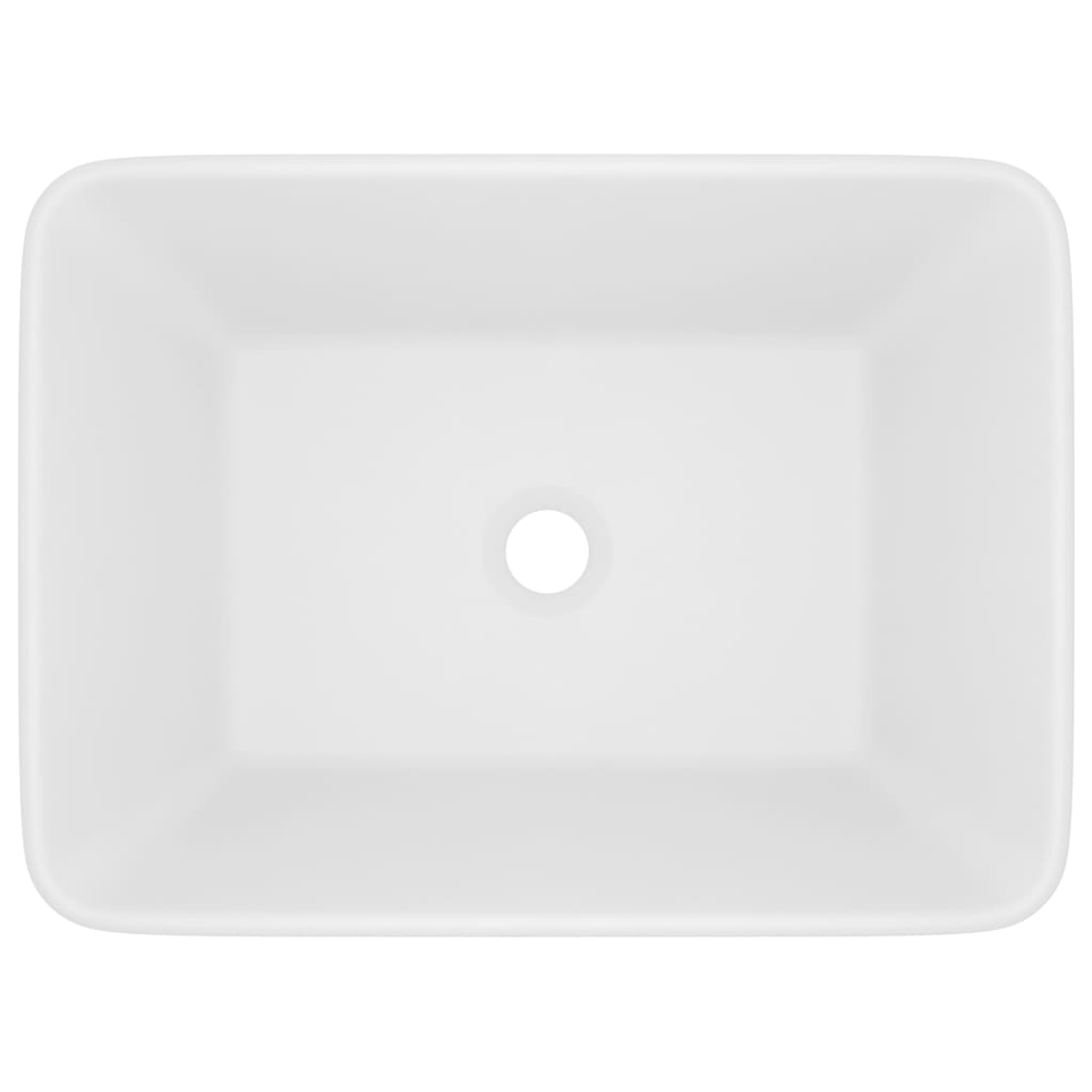 Luxury Ceramic Wash Basin, Rectangular - Various Matt Colours - Bend