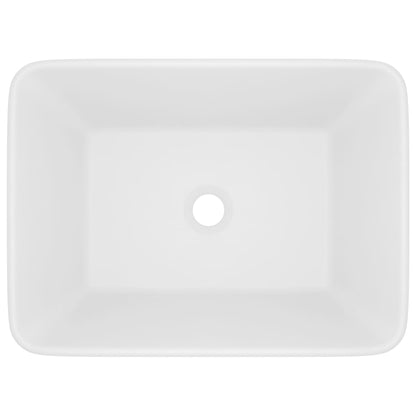 Luxury Ceramic Wash Basin, Rectangular - Various Matt Colours - Bend