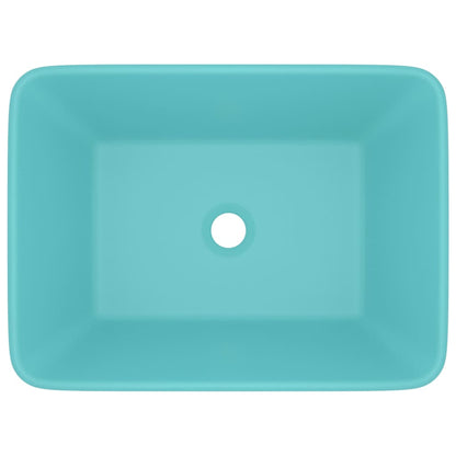 Luxury Ceramic Wash Basin, Rectangular - Various Matt Colours - Bend