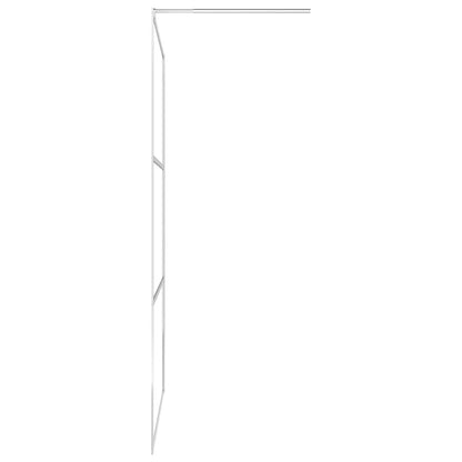 Walk-in Shower Wall with Clear ESG Glass 140x195 cm - Bend